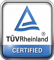 TÜV Rheinland certified ISO 9001:2000 certification logo