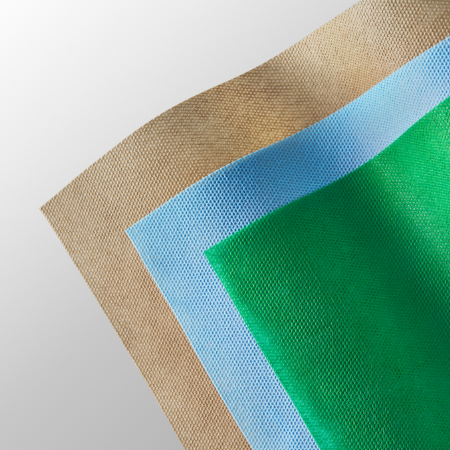 Close up texture of Spunbond nonwoven fabric
