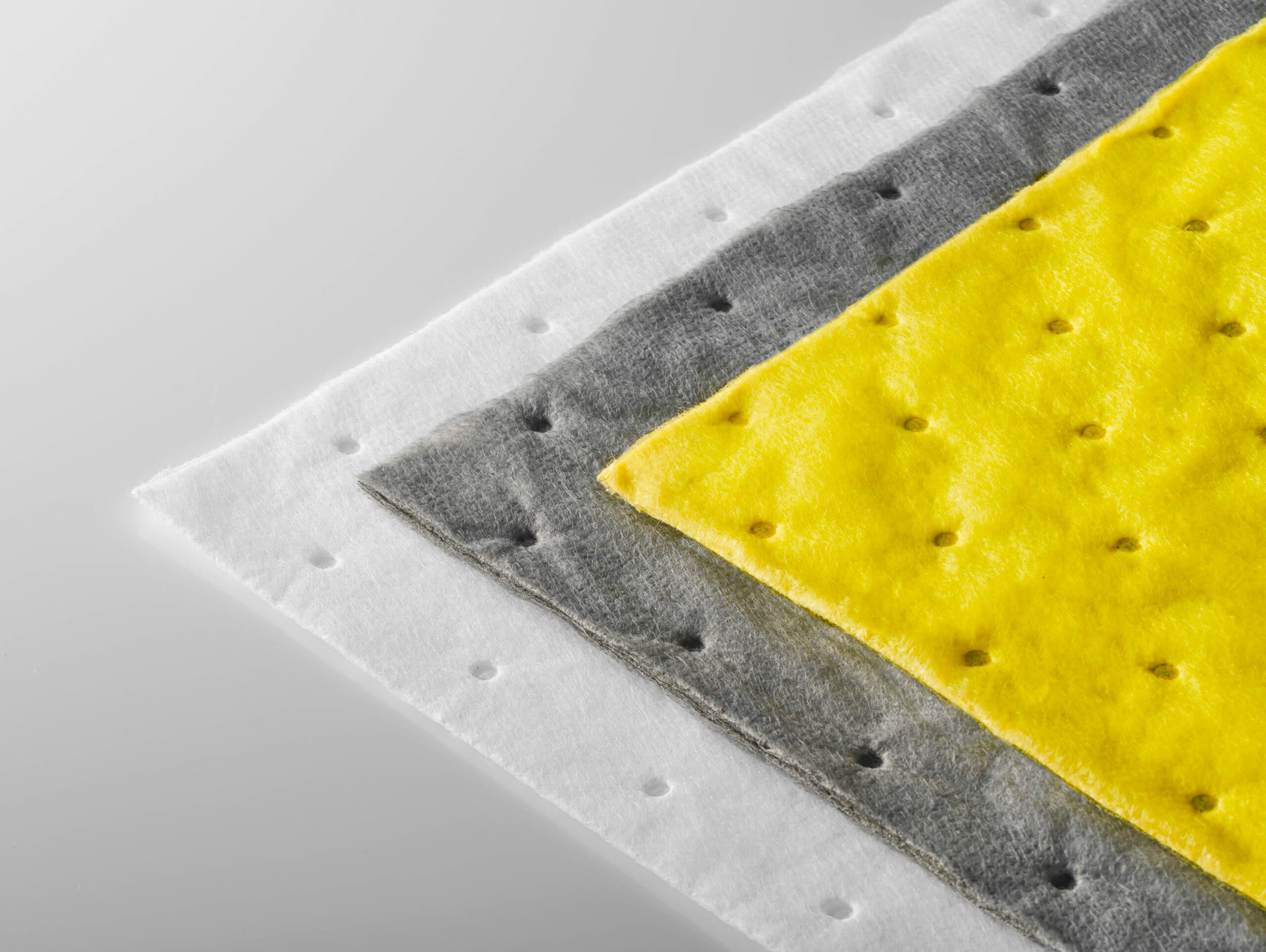 Close up texture of Composite nonwoven material