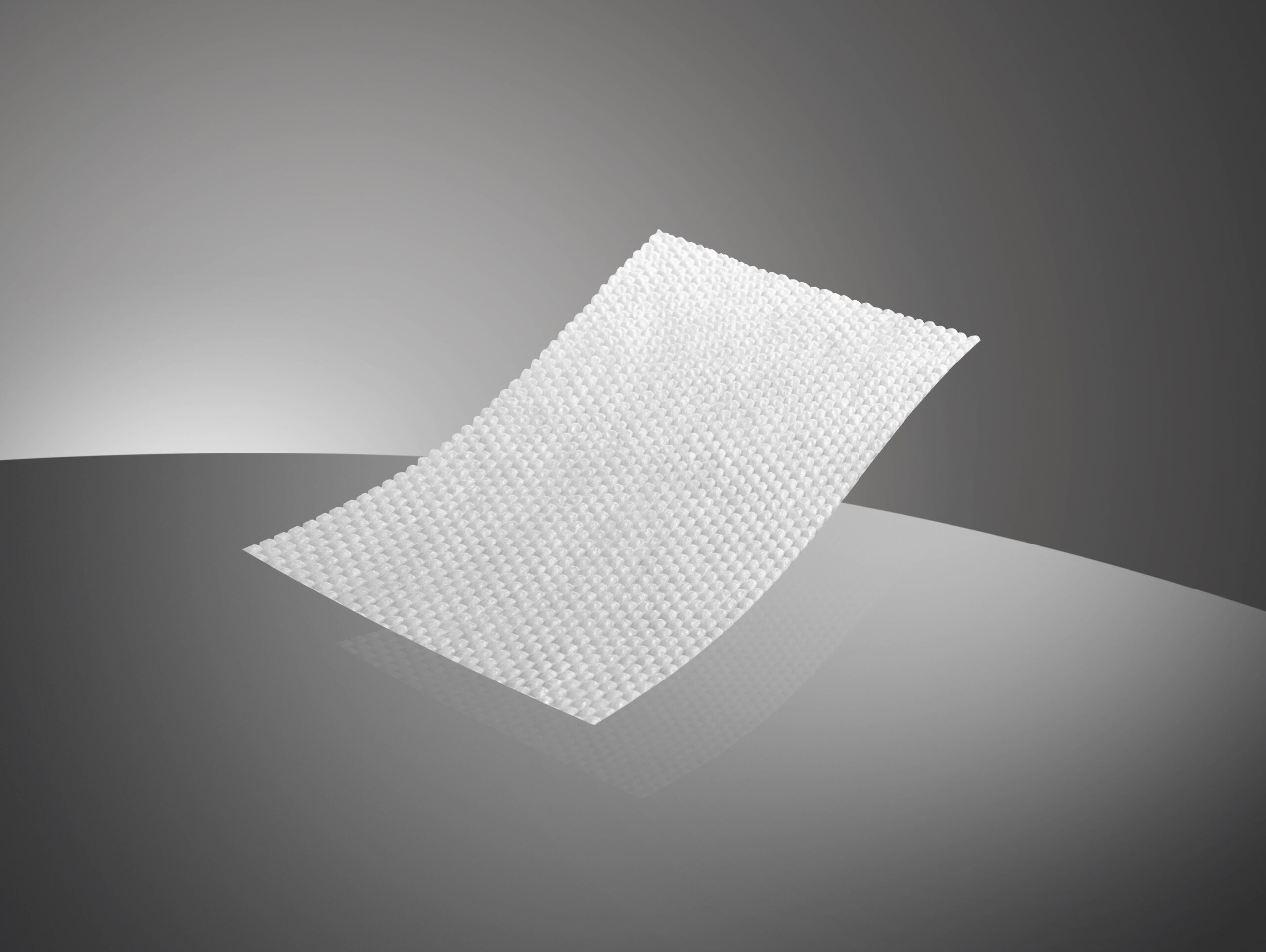 Close up texture of 3D Embossed Spunbond nonwoven