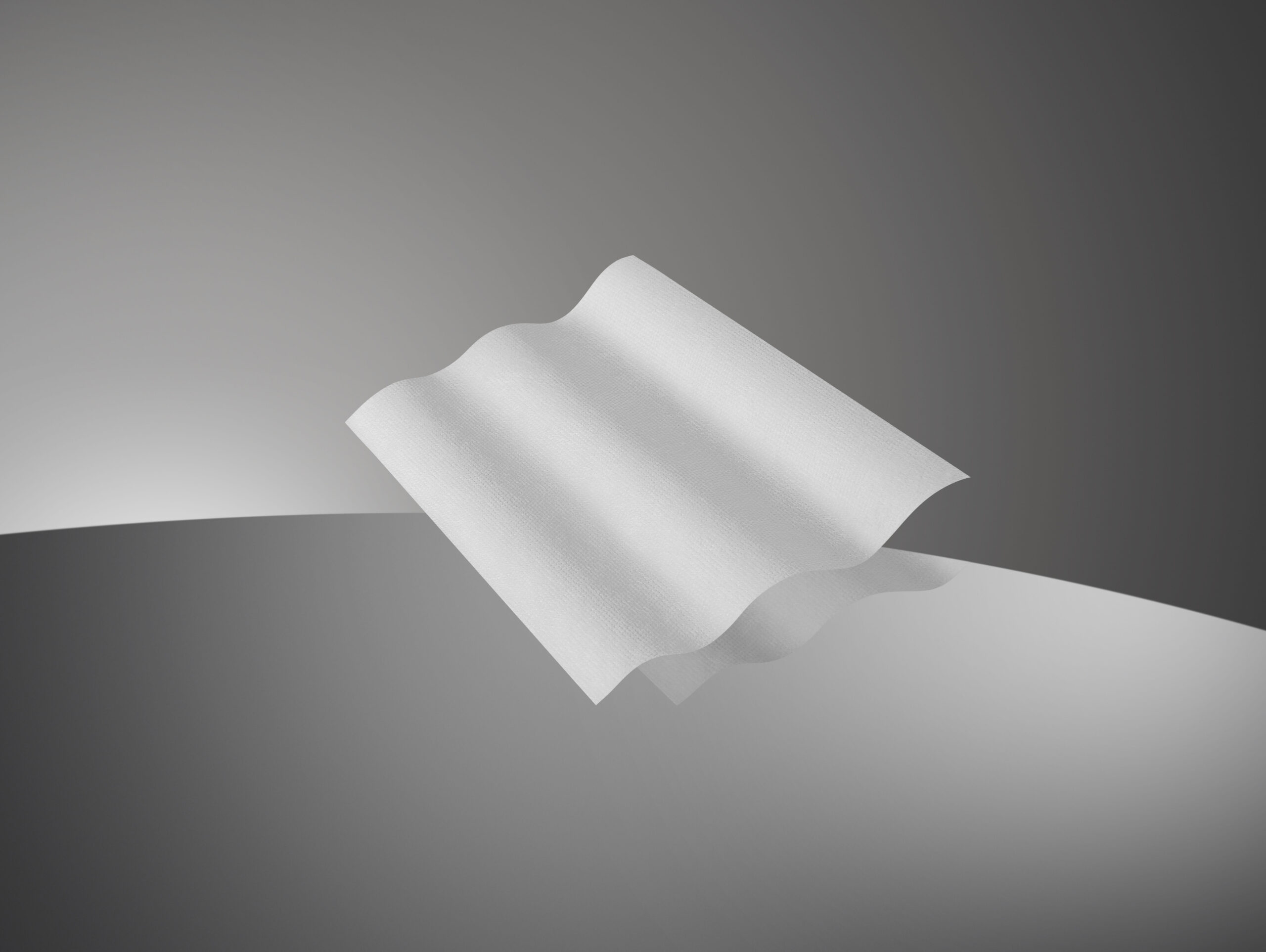 Close up texture of Polyethylene (PE) Spunbond nonwoven